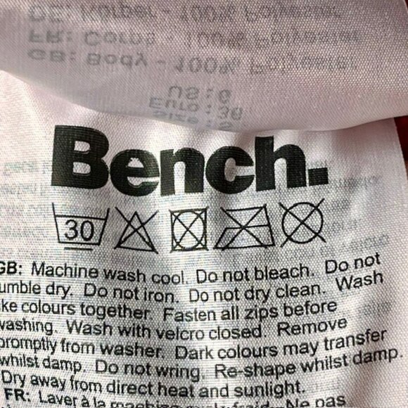 Bench Okehampton Textured Fleece Jacket - Raspberry - S - Picture 11 of 11